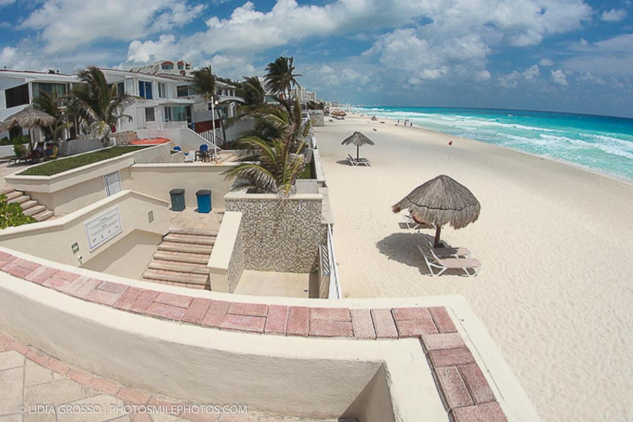 Apartment On The Beach With Terrace Ocean View, Brisas Cancun 01 By Beach & Ocean Apartments Экстерьер фото