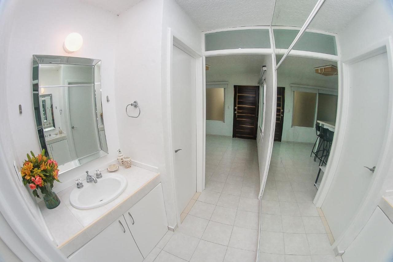 Apartment On The Beach With Terrace Ocean View, Brisas Cancun 01 By Beach & Ocean Apartments Экстерьер фото