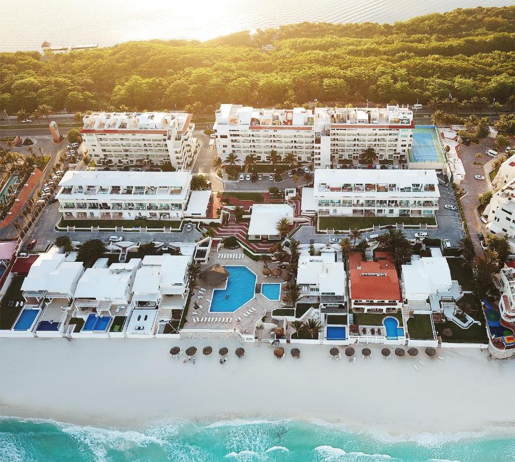 Apartment On The Beach With Terrace Ocean View, Brisas Cancun 01 By Beach & Ocean Apartments Экстерьер фото