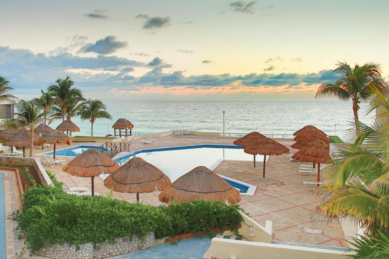 Apartment On The Beach With Terrace Ocean View, Brisas Cancun 01 By Beach & Ocean Apartments Экстерьер фото